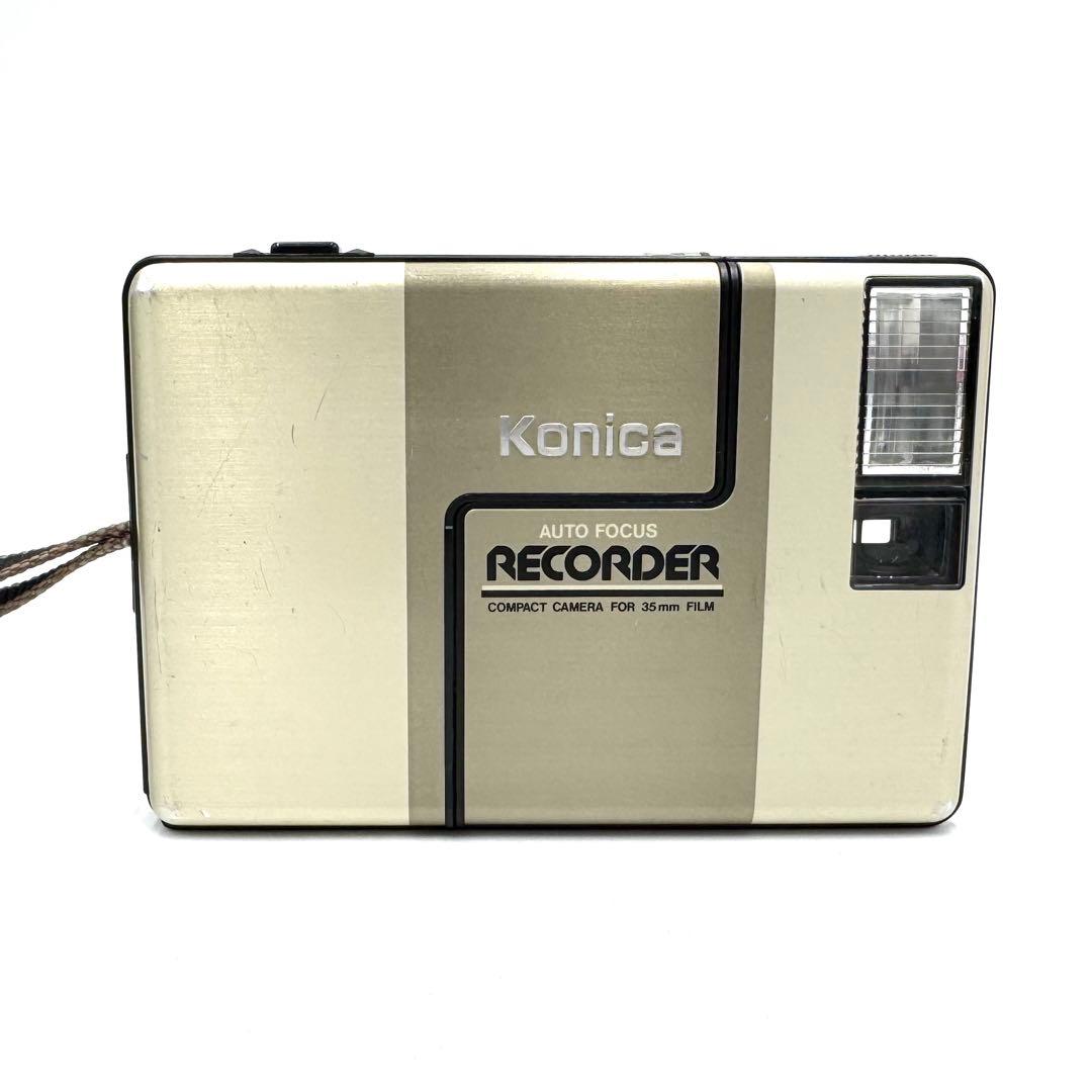 ❁希少動作品❁Konica コニカRECORDERコニカ レコーダー