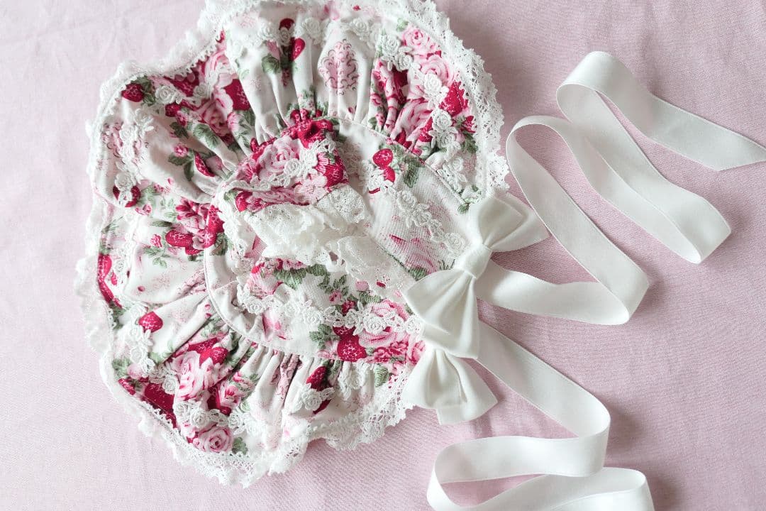 シュガーブーケ〜永遠の乙女の憧れ〜　オフ白　ボンネット