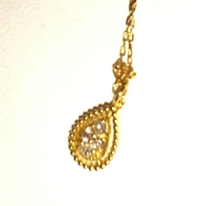 サマンサタティアラK18ダイヤモンドネックレス