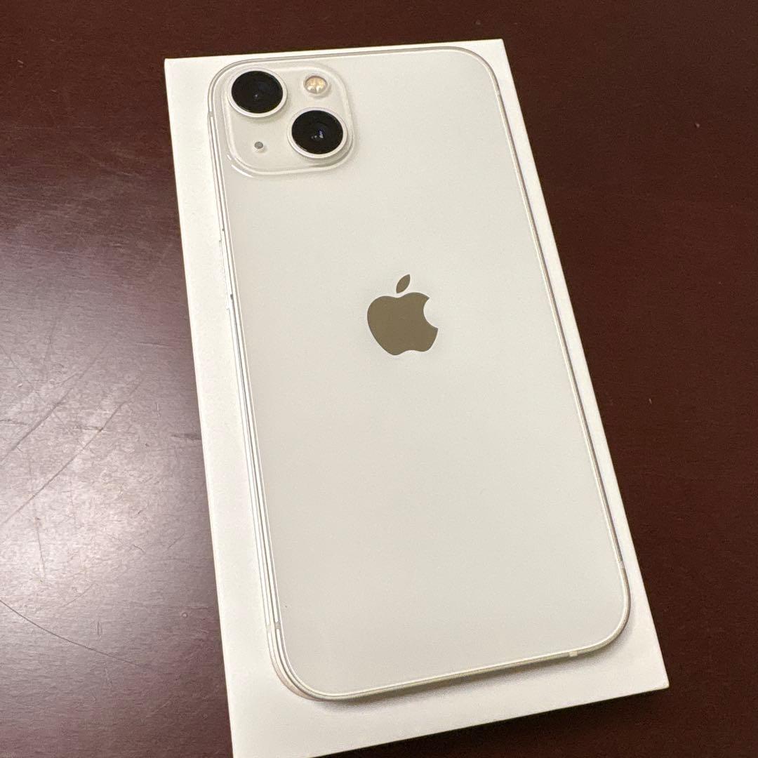 iPhone13 128GB スターライト 白 ホワイト SIMフリー