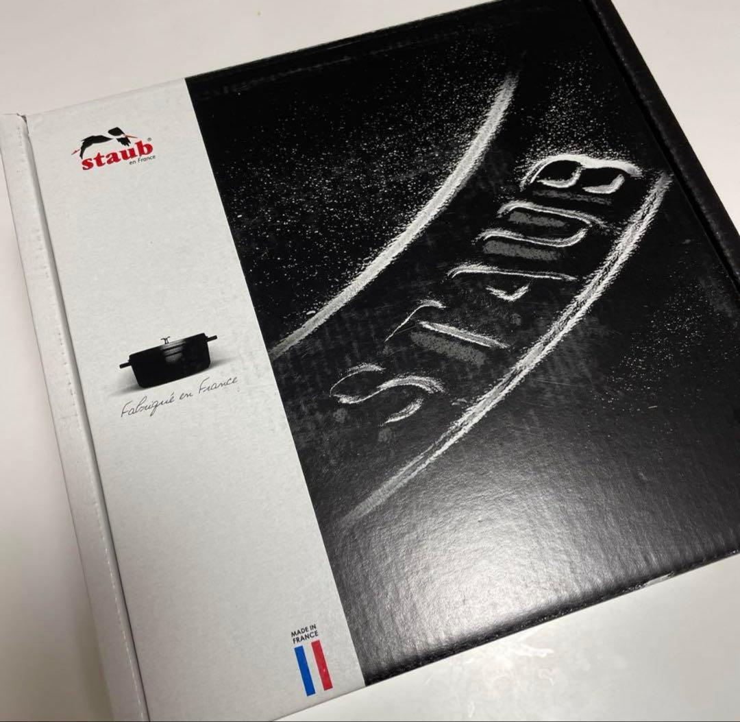 新品・未使用 staub ラココットデゴハンS ブラック ストウブ キッチン用品
