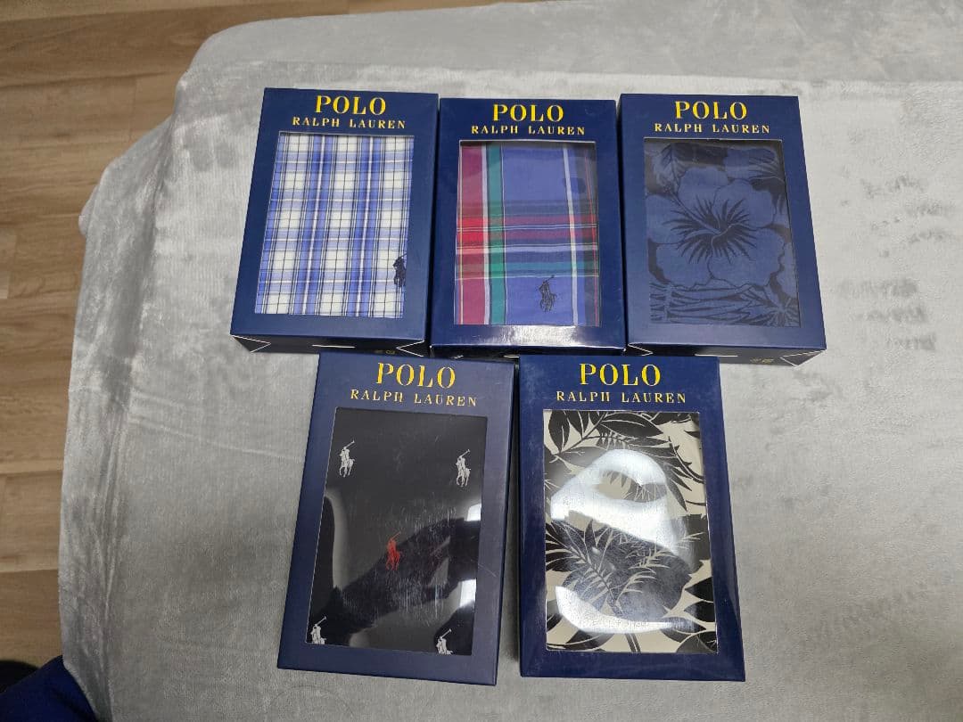 POLO RALPH LAUREN トランクス 5枚セット M