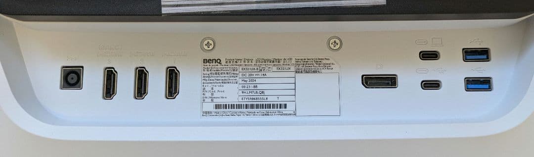 BenQ MOBIUZ EX321UX ゲーミングモニター31.5型