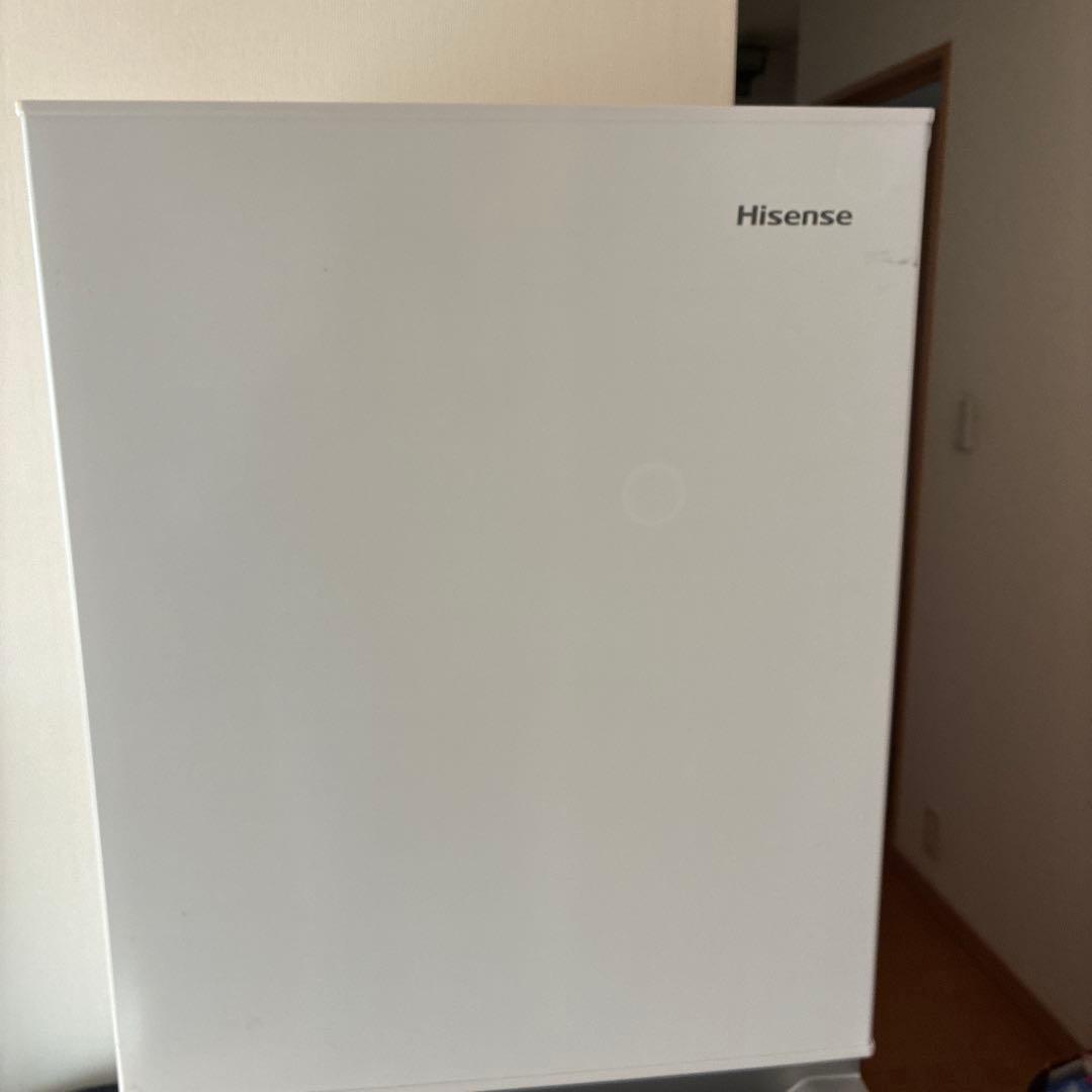 Hisense 冷蔵庫 ガラス棚3段