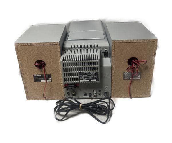 Victor ビクター UX-QD7-S オーディオ カセット MDコンポ