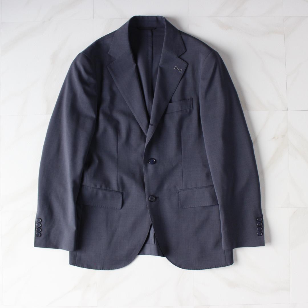【未使用品】SHIPS テーラードジャケット L トラベルスーツ グレー