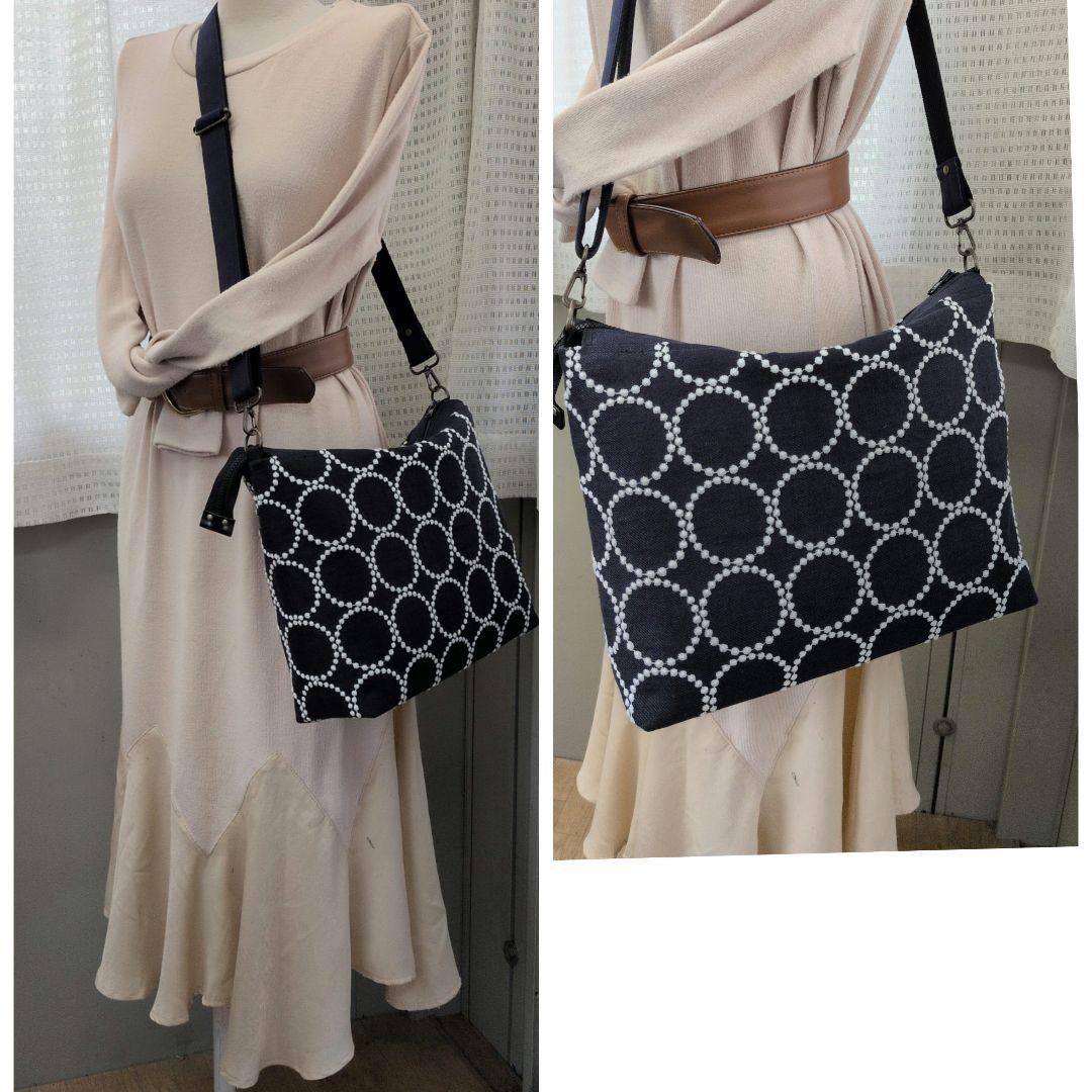 ミナペルホネン　ハンドメイド　バッグ　ショルダーバッグ　タンバリン