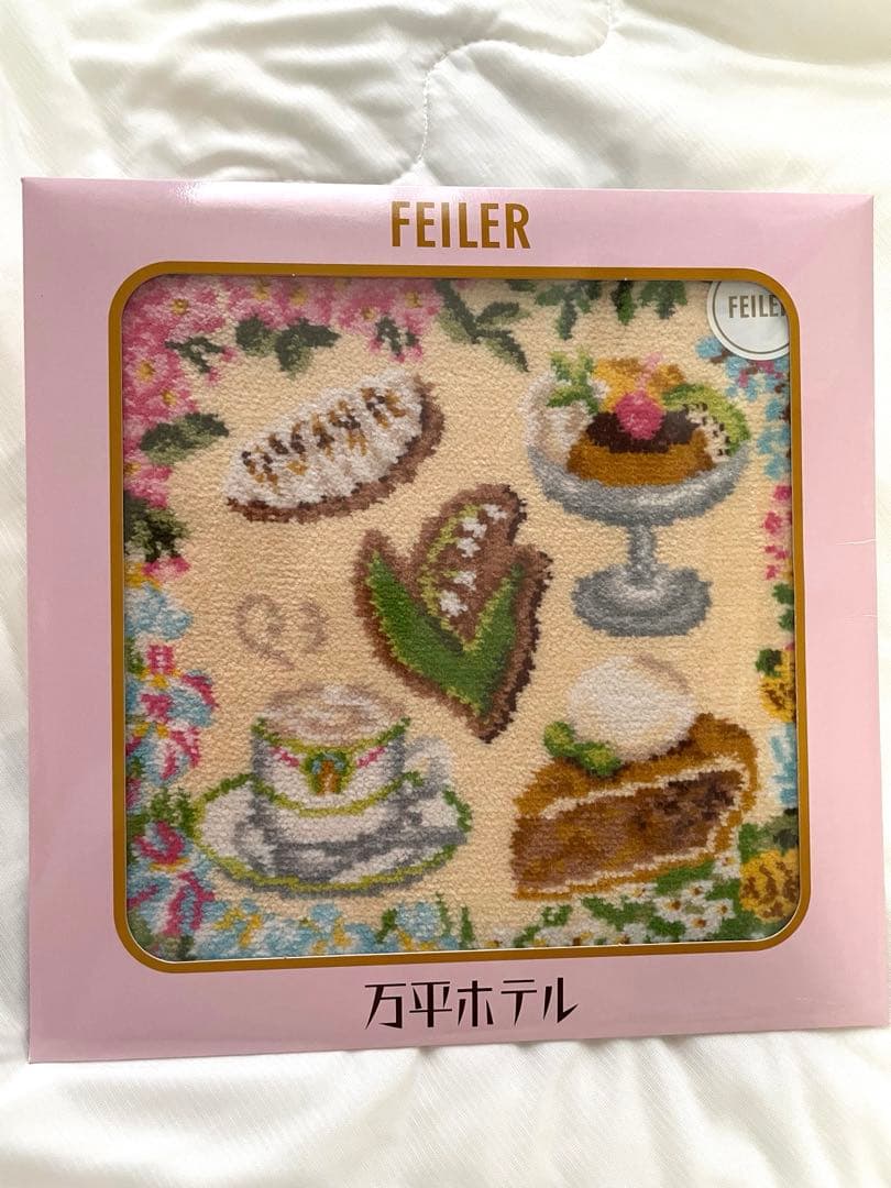 フェイラー　万平ホテル　ハンカチ