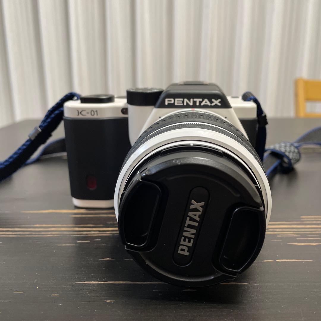 PENTAX K-01 ホワイト ミラーレス一眼