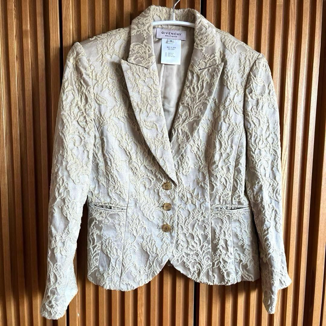 ジバンシー Givenchy テーラードジャケット 美品　ゴージャス　パーティ