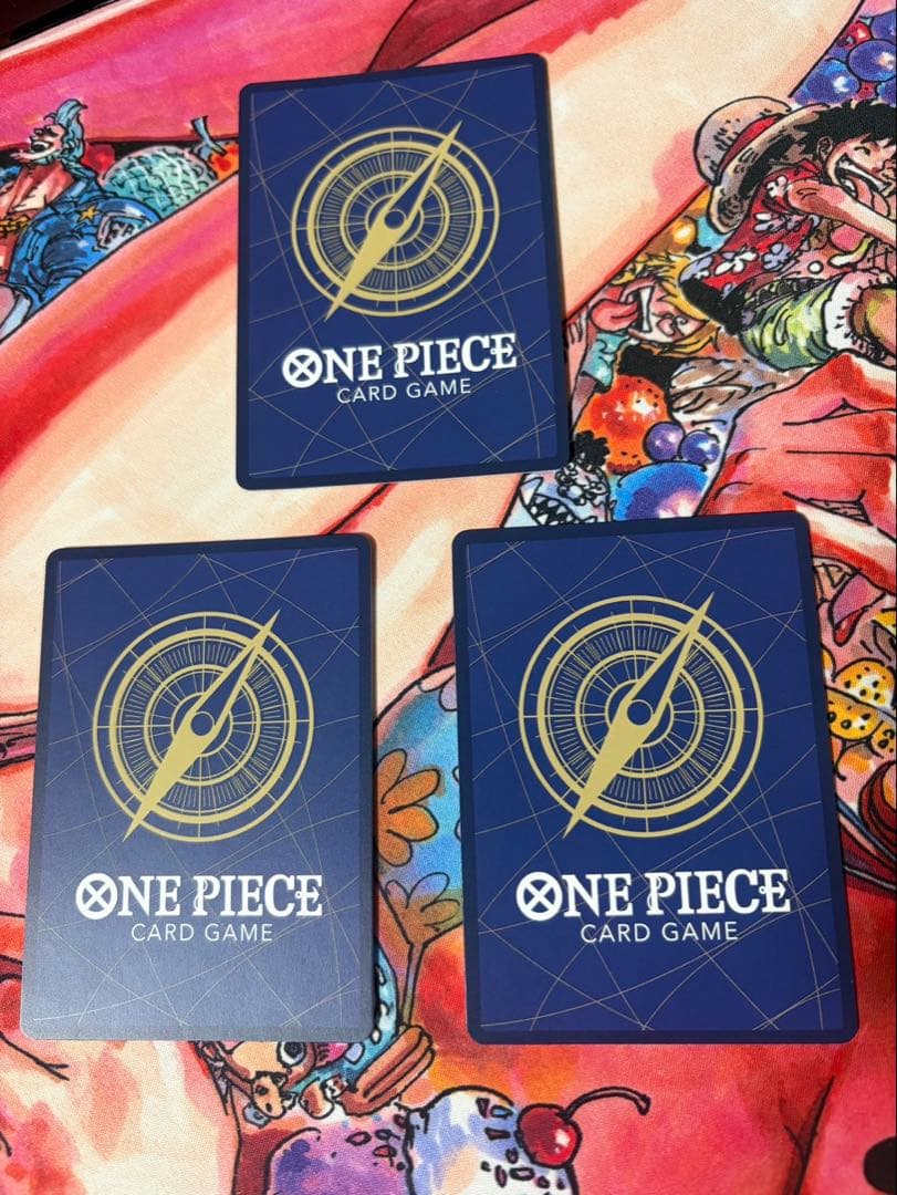 ワンピースカード ルフィ 手配書 3枚 SP