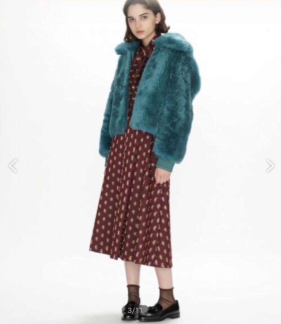 未使用級！定14万グレースファーボンバージャケット　ダイアグラム　グレースクラス