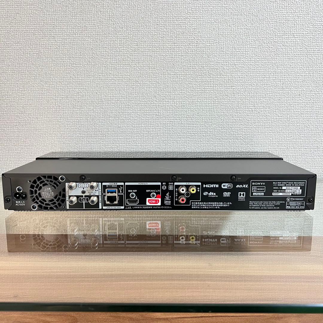 24時間以内発送✨ SONY BDZ-FT3000 ブルーレイレコーダー ソニー