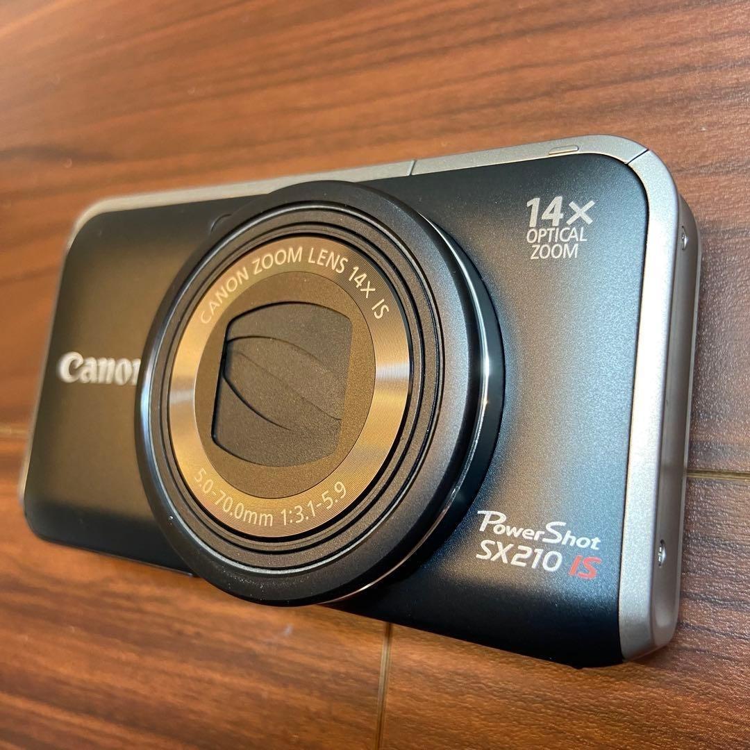 Canon PowerShot SX210 IS デジカメ ほぼ新品 4874