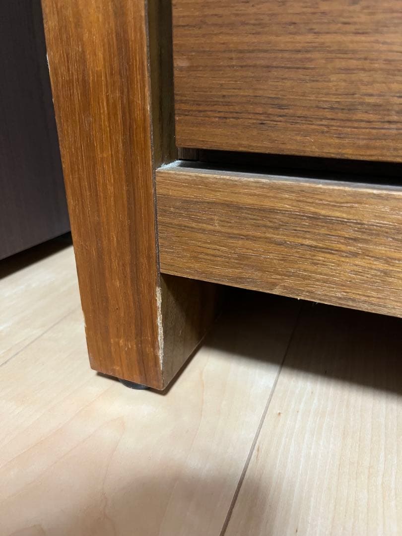 ケユカ 4段チェスト 木製