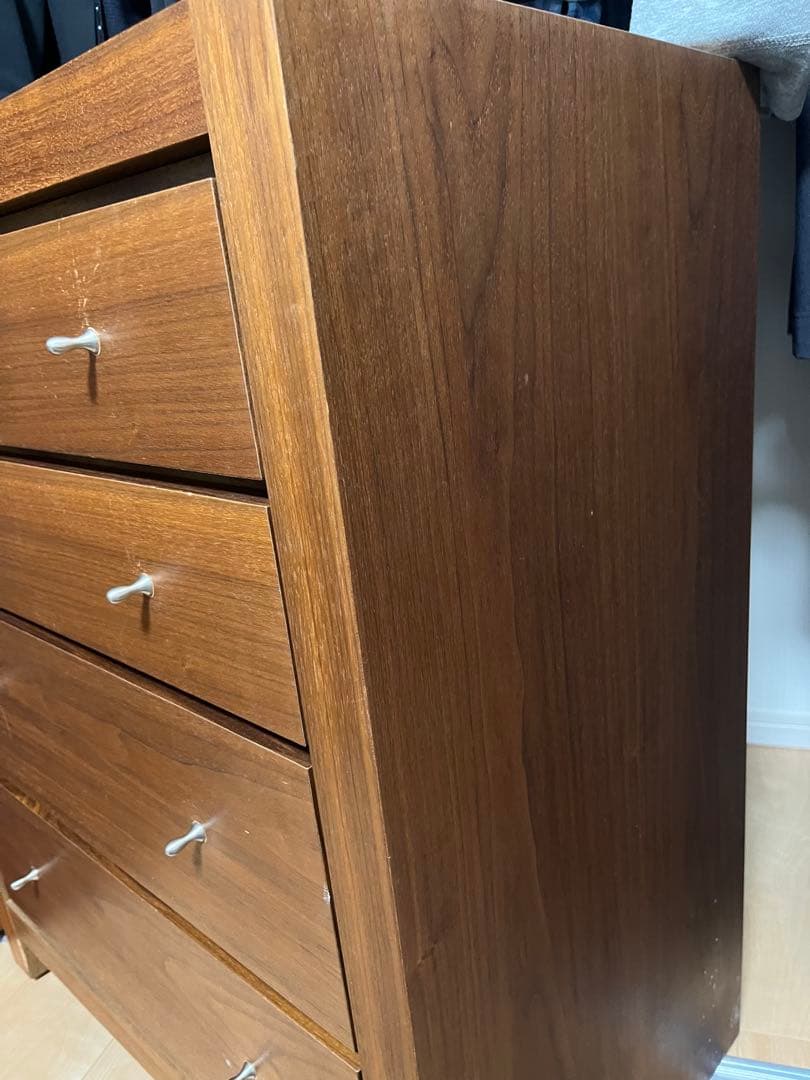 ケユカ 4段チェスト 木製