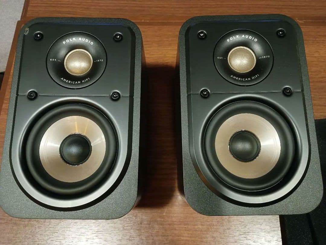 音質最高！●POLK AUDIO●ES10●ブラック●ES10BRN（2台)