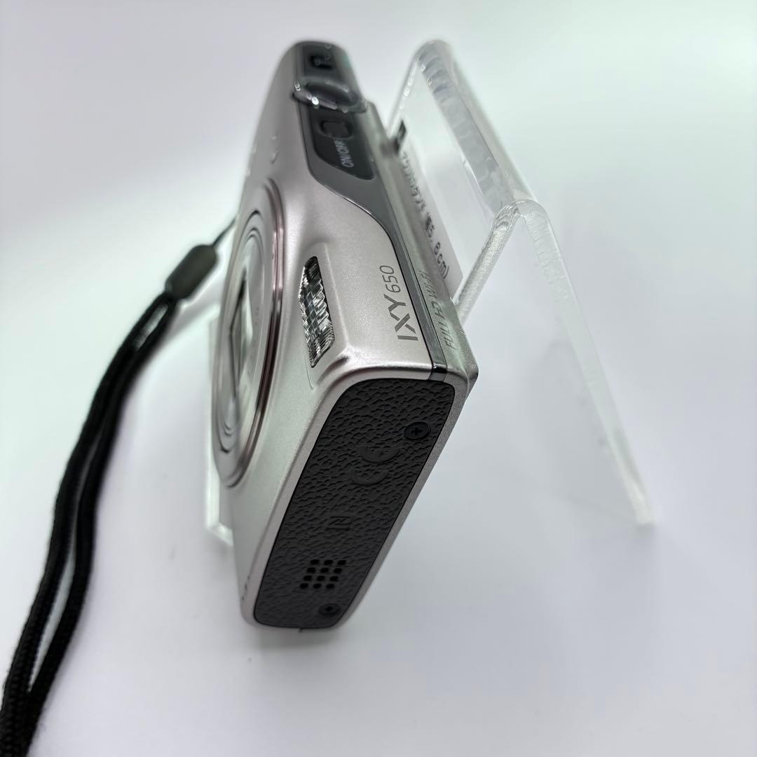 美品　動作良好 Canon IXY 650 シルバー Wi-Fi搭載モデル