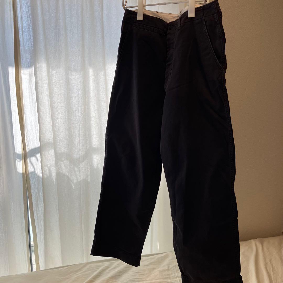 【CIOTA】Chino Cloth Pants (Stone Bio)