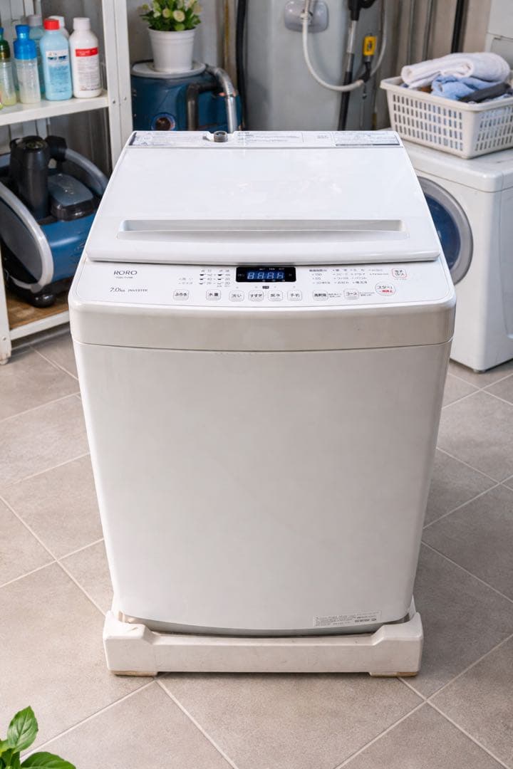 RoRo 縦型洗濯機 2023年製 7kg※一週間保証あり