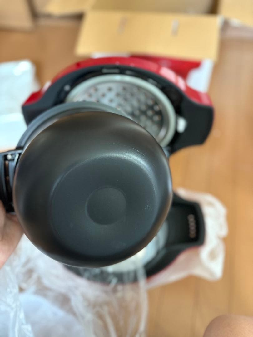 SHARPヘルシオホットクック KN-HW16F-R レッド 未使用