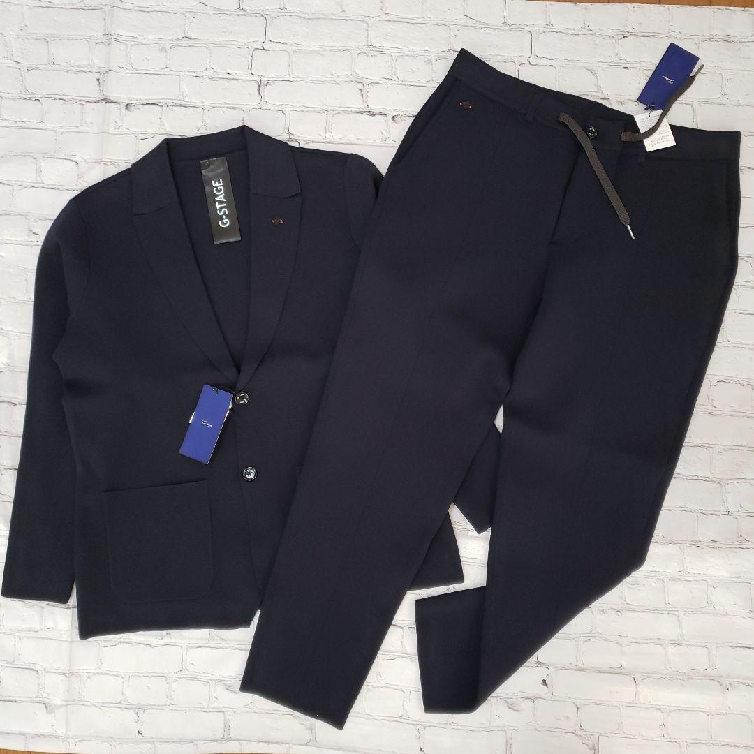 mark69G-STAGE ミラノリブニット上下セットアップ新品 ブラック