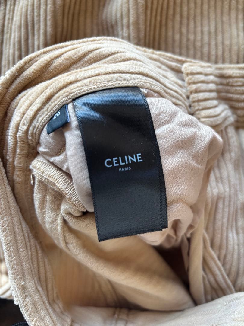【ほぼ新品】CELINEキティジーンズ コーデュロイ パンツ