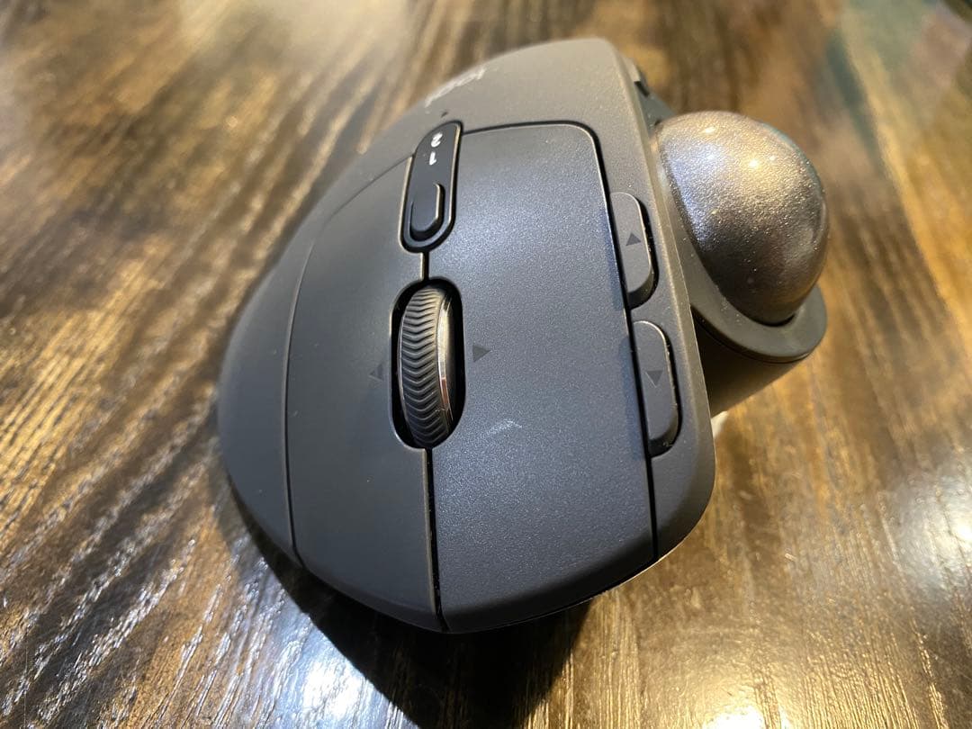 【1箇所のみ擦り傷、その他は未使用に近い】MX ERGO Sトラックボールマウス