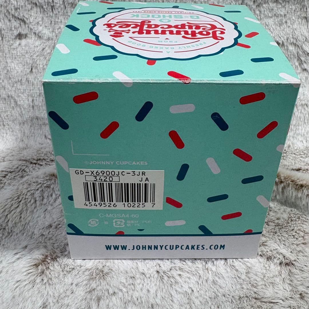 希少　G-SHOCK コラボ　ジョニーカップケーキ　デジタル　ミントグリーン