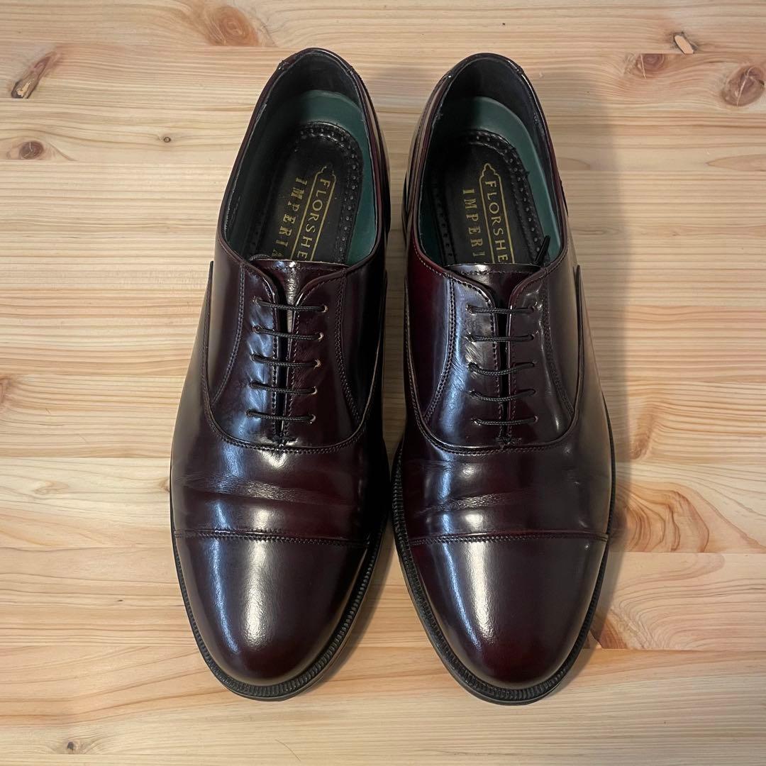 極美品）USA製 FLORSHEIM フローシャイム キャップトゥ ビンテージ