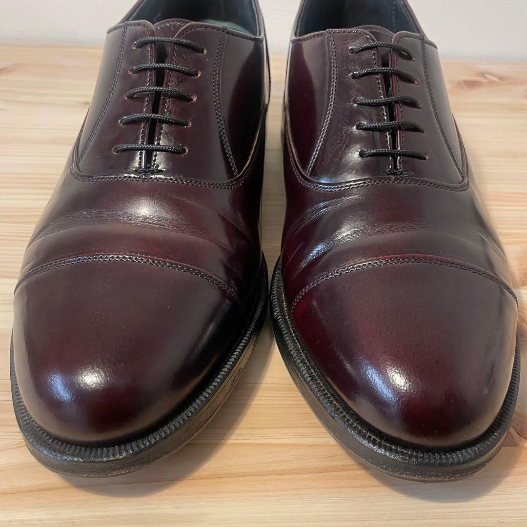 極美品）USA製 FLORSHEIM フローシャイム キャップトゥ ビンテージ