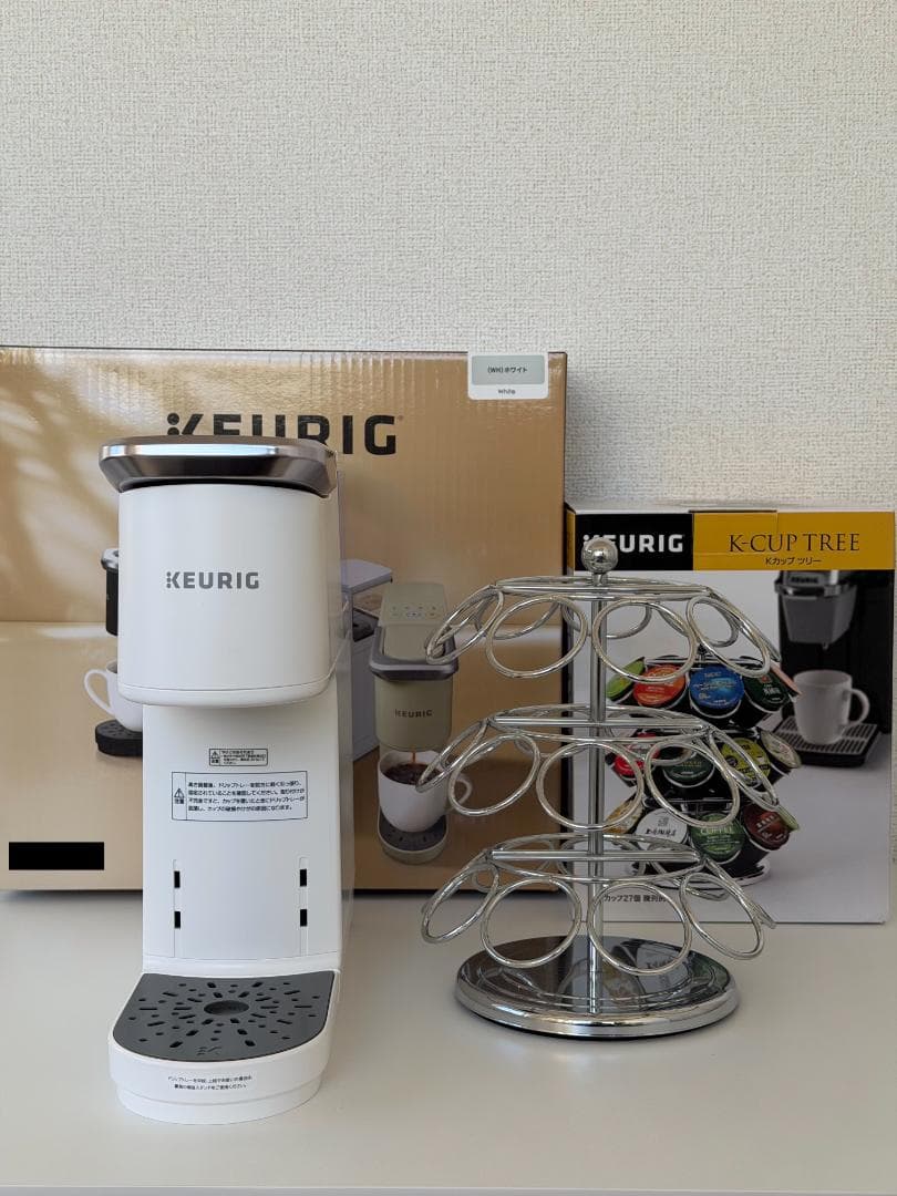 KEURIG キューリグ コーヒーメーカー KB-01 ホワイト 使用数回のみ