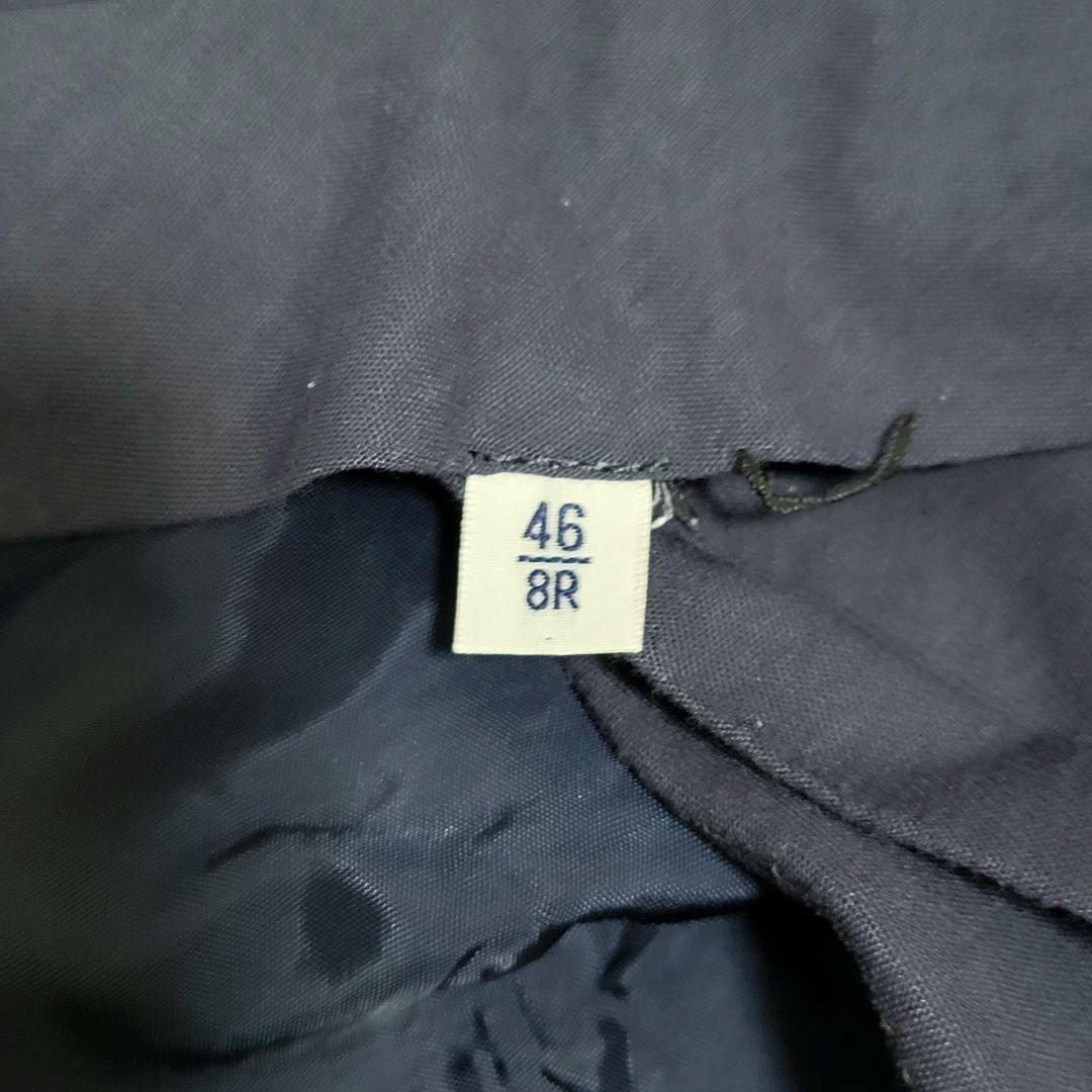 ★美品 ビームスエフ 超高級 ネイビー スーツ