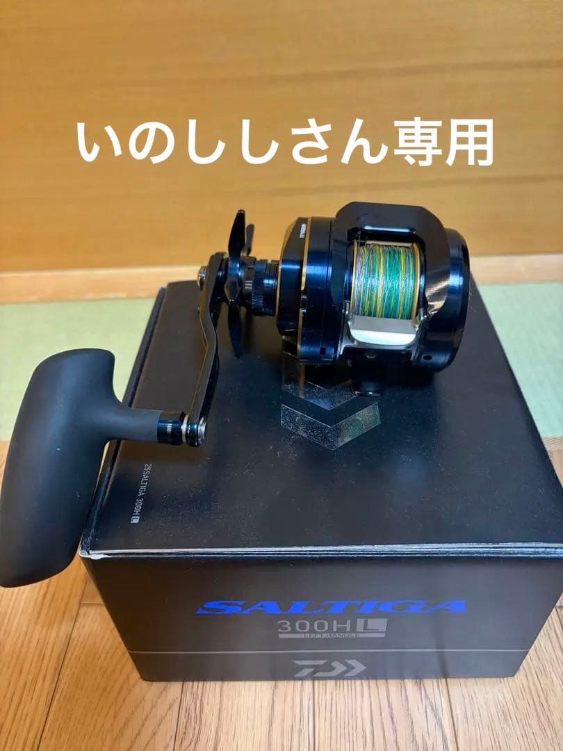 SALTIGA 300HLベイトリール