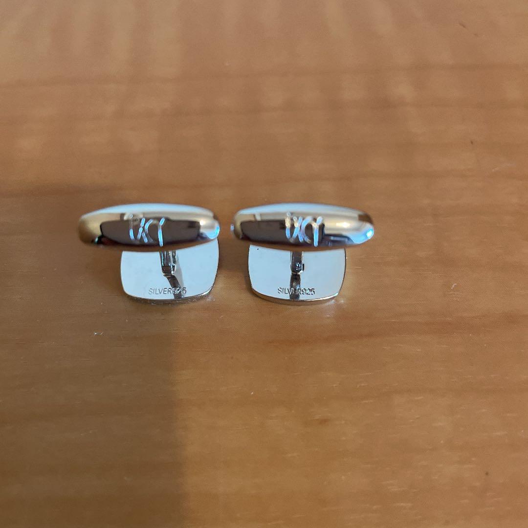 Excy カフス・スタッドセット　シルバー925・オニキス