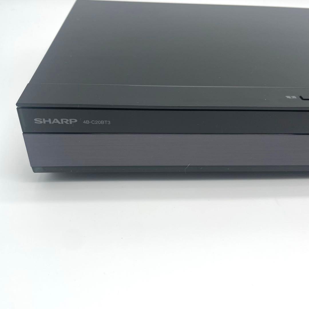 ◯SHARP ブルーレイディスクレコーダー BDレコーダー 4B-C20BT3