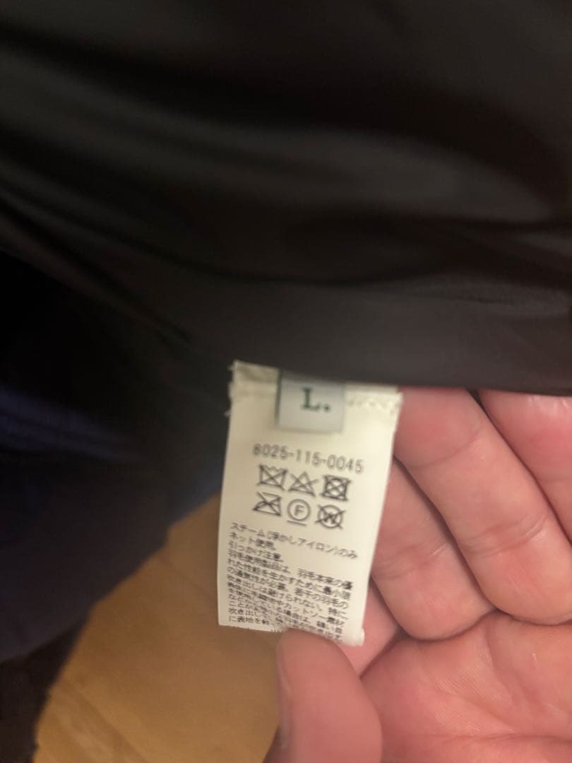 最終値下げ カリフォルニアジェネラルストア ダウン パープル　Lサイズ 美品