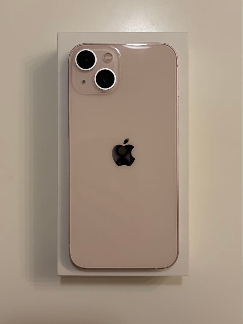 【極美品】Apple iPhone 13 128GB ピンク 本体　SIMフリー