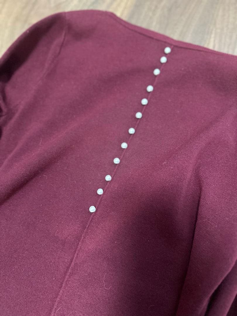 arpagestory袖口レースニットワンピースアルページュストーリー