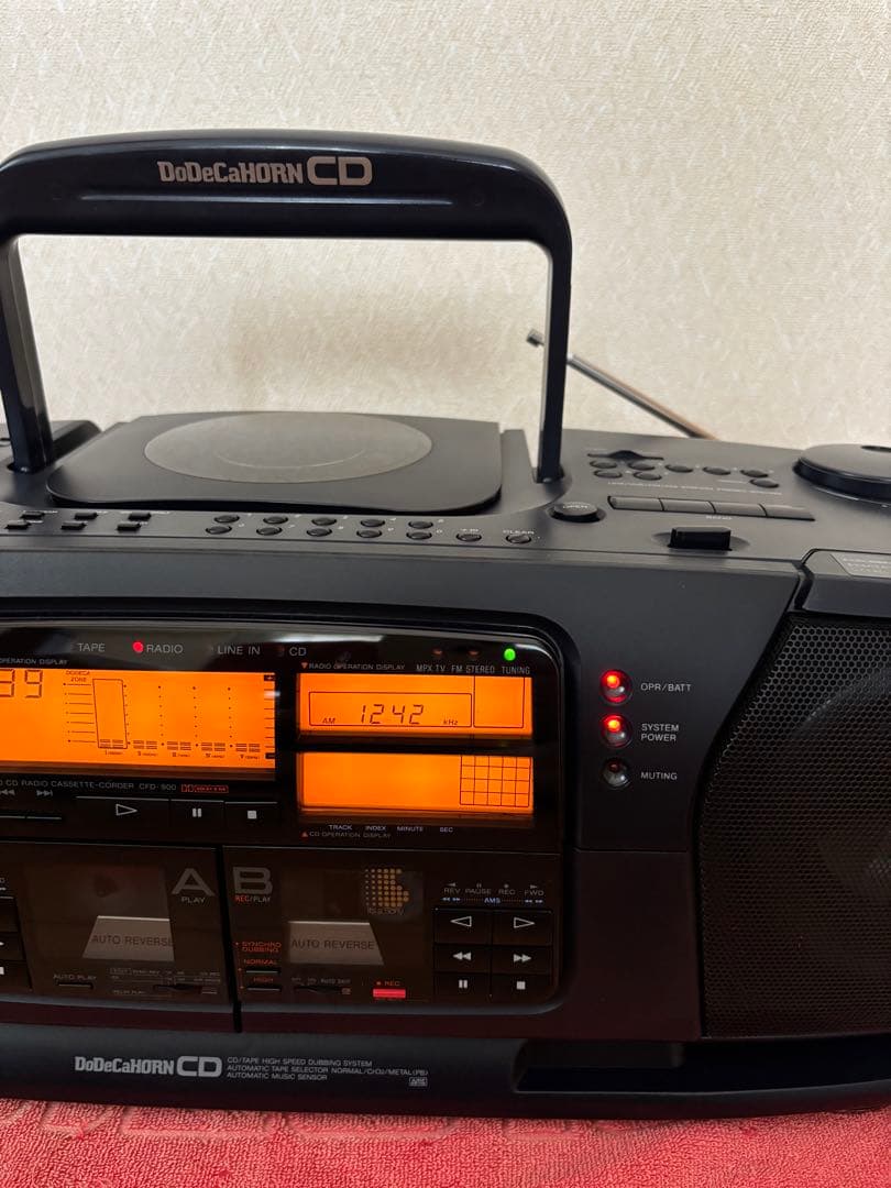 SONYドデカホーン　CDラジカセ　最高峰　CFD-900