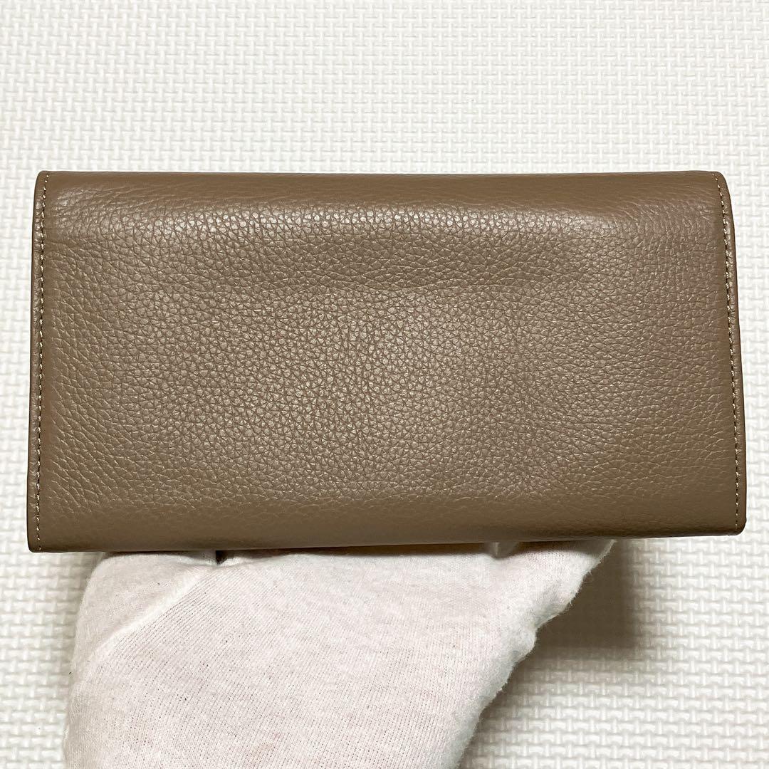 ・未使用SEE BY CHLOE 　LIZZIE長財布　グレージュ　箱袋カード付