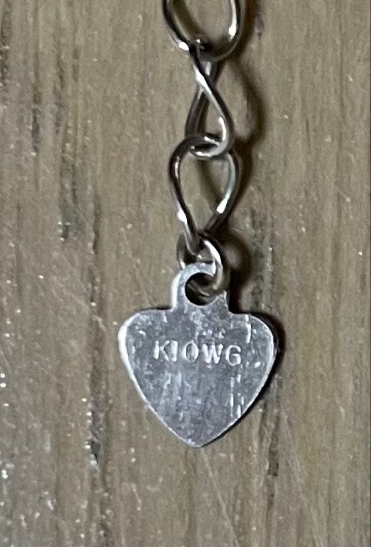 アンクレット　2連　アクセサリー　Ｋ10WG かわいい