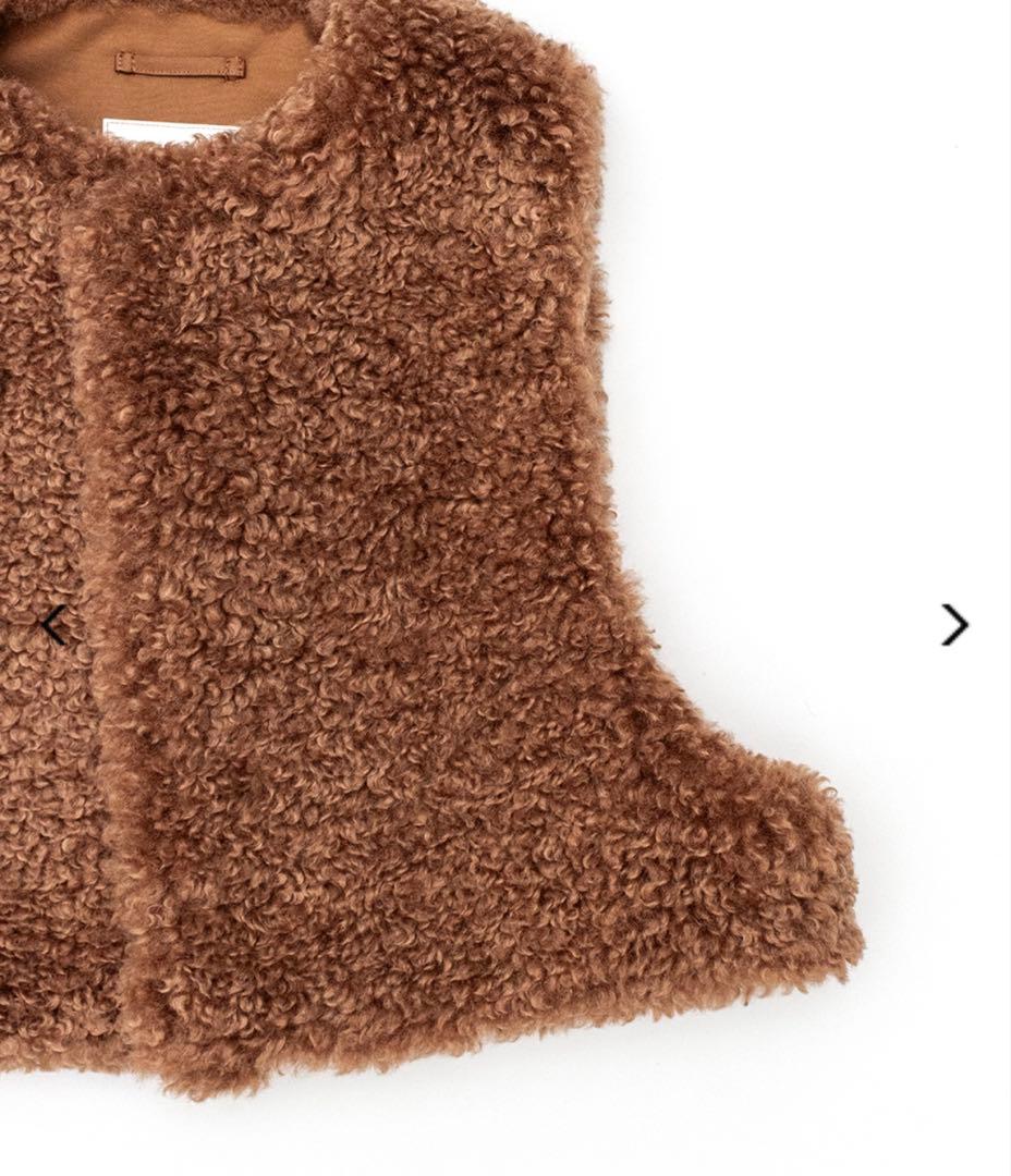 natu【新品・未使用】HYKE ハイク　ファーベスト　今期新色