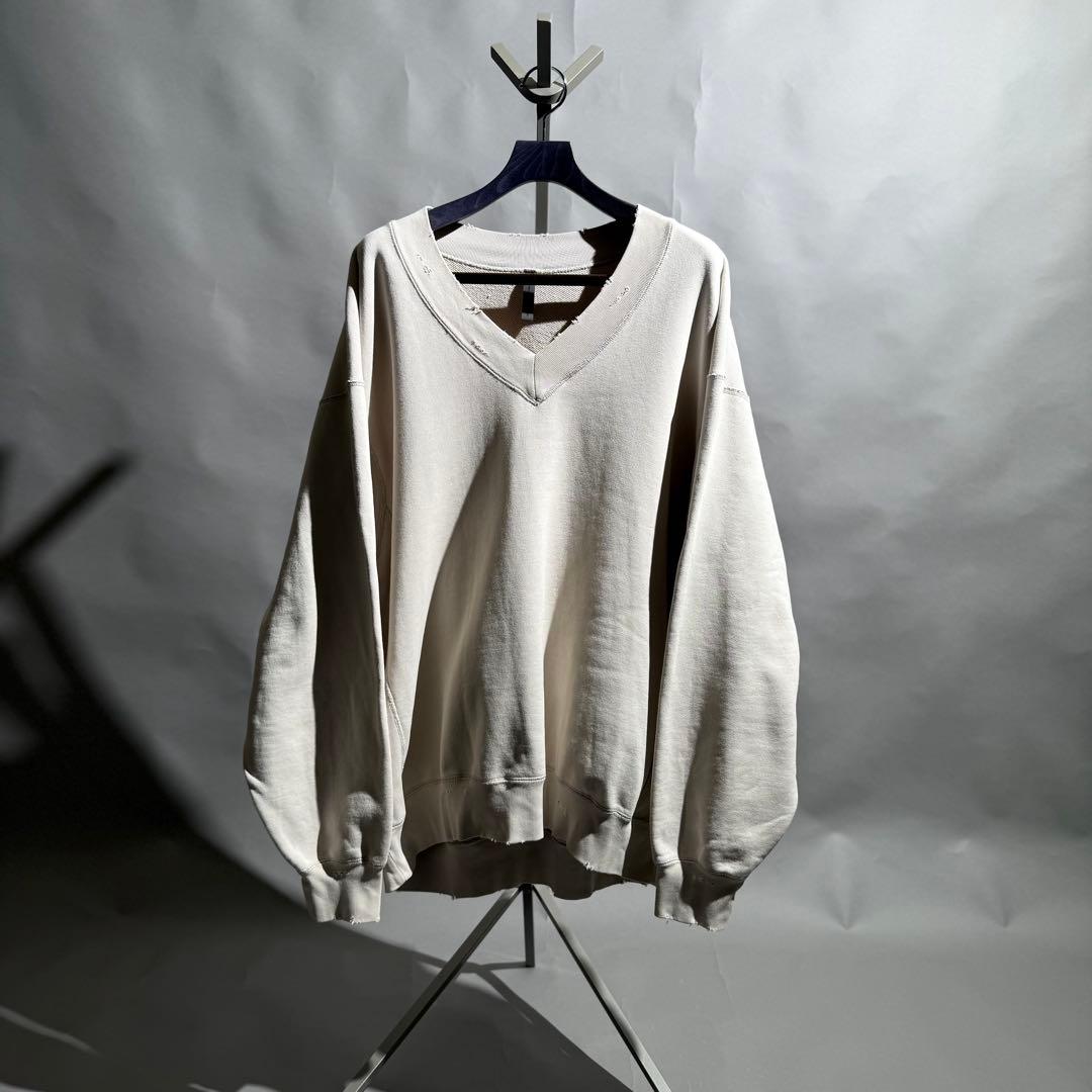 トップス KAZUYUKIKUMAGAI BIG SWEAT size3 GRAY