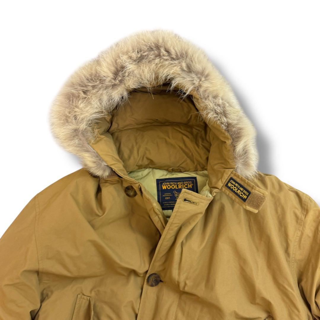 ウールリッチ ARCTIC PARKA コヨーテファー ダウンコート L