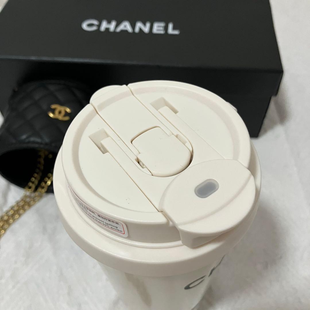 【希少】シャネル ノベルティ マグカップ チェーン付き 非売品