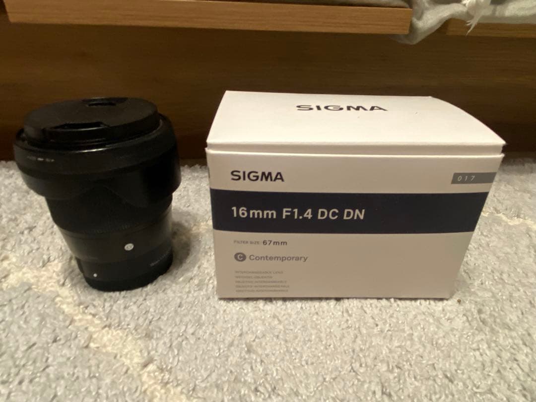 SIGMAレンズ 16mm F1.4 DC DN Eマウント シグマ SONY用