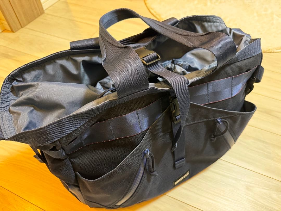 BRIEFING ネイビー トートバッグ BRG253T59