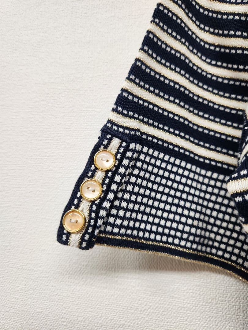 64015　Dior　ニットポロシャツ