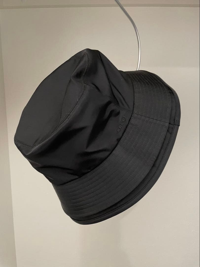 sacai ナイロン　ダブルブリムバケットハット23-0481S メンズサイズ3